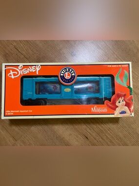 LIONEL DISNEY LITTLE MERMAID AQUARIUM CAR 6-36744
